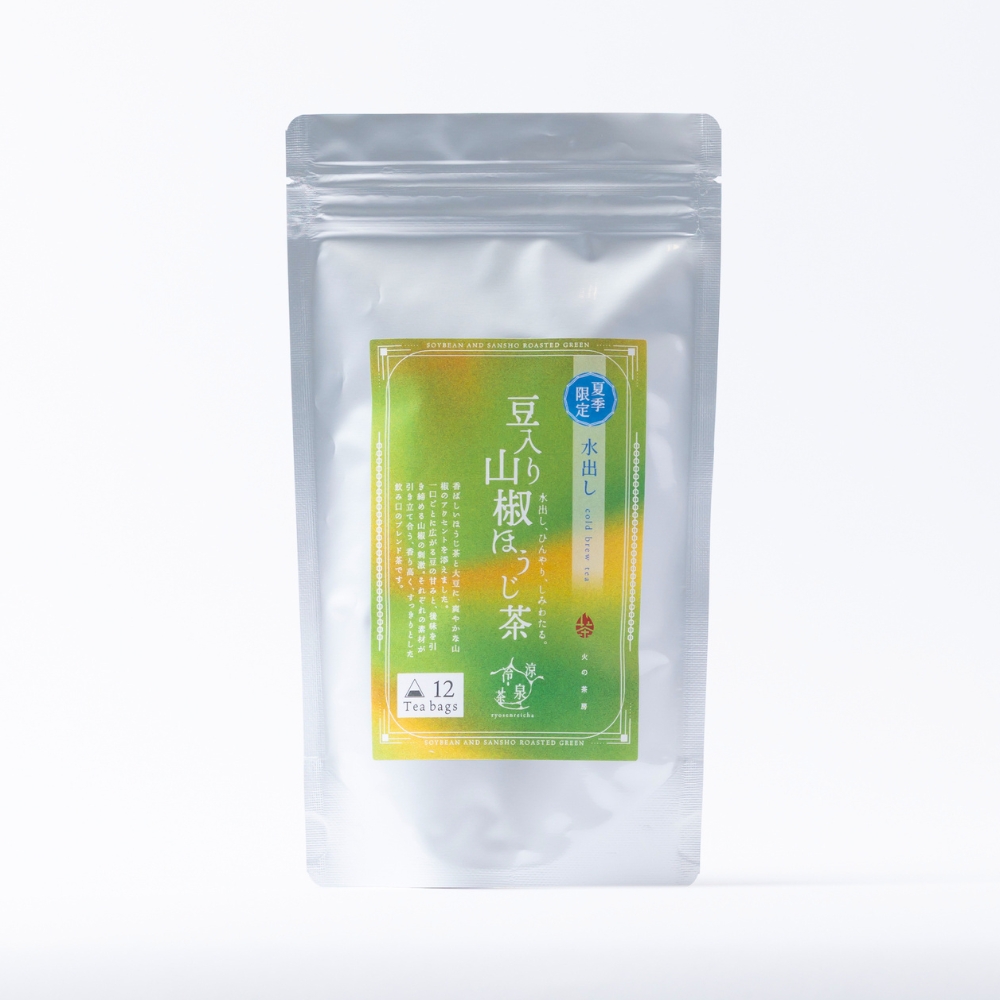 【大容量】豆入り山椒ほうじ茶 6g×12包