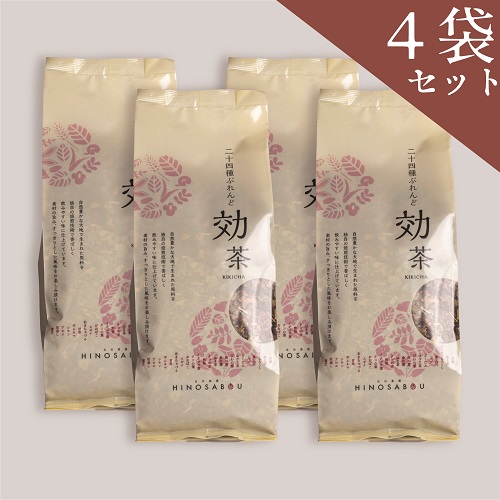 【4袋セット】二十四種ぶれんど効茶 400g