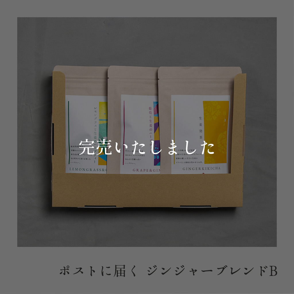 ポストに届く ジンジャーブレンドB